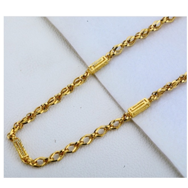 22 carat gold hallmarks designer chain RH-GC555