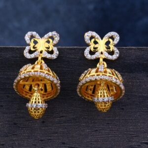 22 carat gold jummar casting earrings rh-le479