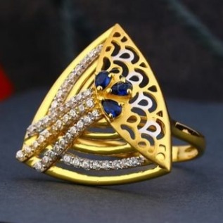 22 carat gold fancy ladies rings RH-LR475