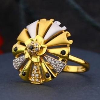 22 carat gold antique ladies rings RH-LR470