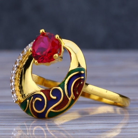 22 carat gold fancy ladies rings RH-LR445