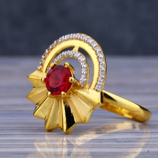 22 carat gold classical ladies diamonds rings RH-LR431