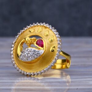 22 carat gold antiq ladies rings RH-LR428