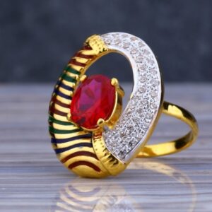 22 carat gold traditional ladies rings ZRH-LR426