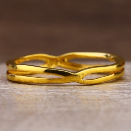 22 carat gold classical ladies rings RH_LR405