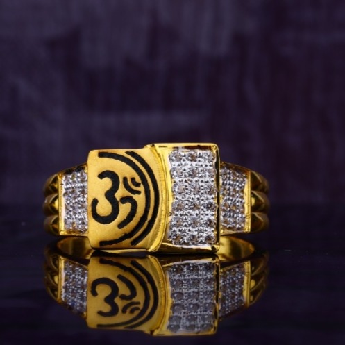 22 carat gold gents diamonds rings RH-GR401