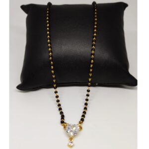 22 Carat gold antique ladies mangalsutra RH-LM982