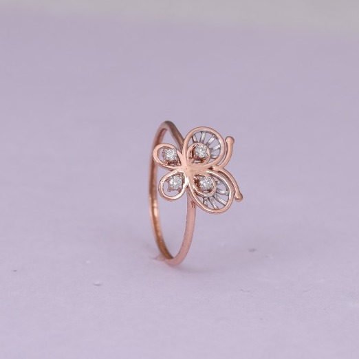 18 carat gold real daimonds ladies rings RH-LR973