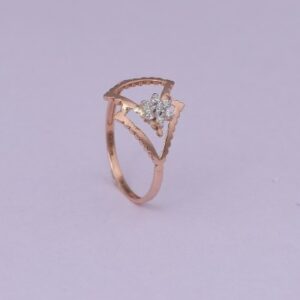 18 carat gold real daimonds rings RH-LR955