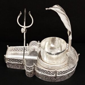 silver shiva linga RH-PI926