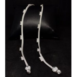 silver classical ladies payal RH-LA895
