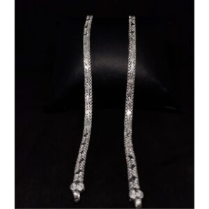 silver antiq ladies payal Rh-la888