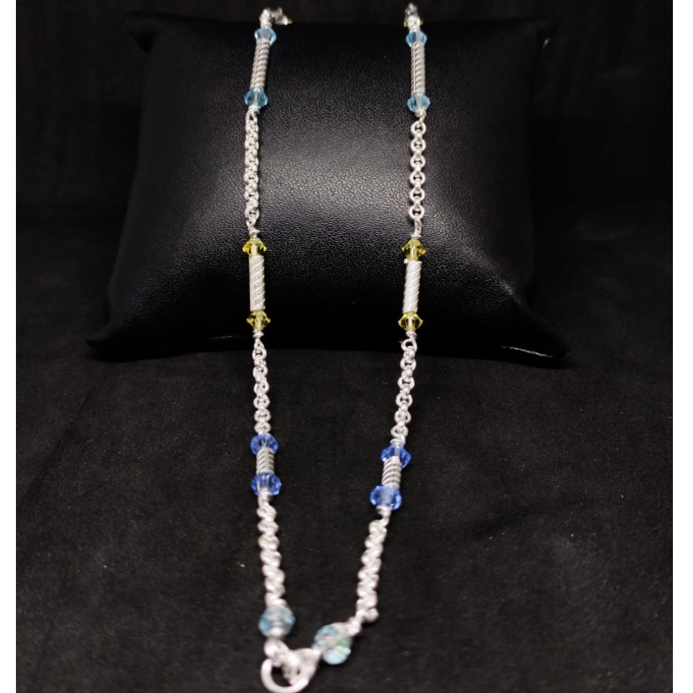 silver anklets ladies payal RH-LA887