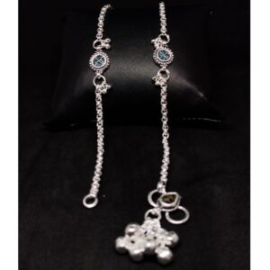 silver fancy anklet payal RH-LA885