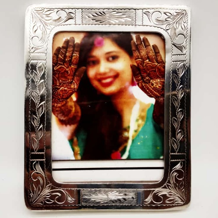 silver traditional photos frame RH-TD680