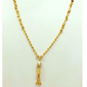 22 carat gold ladies zumar dokiya chain RH-DC719