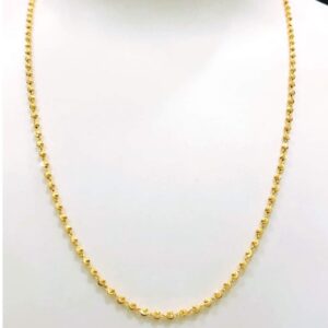 22 carat gold ladies balls dokiya chain rh-dc715