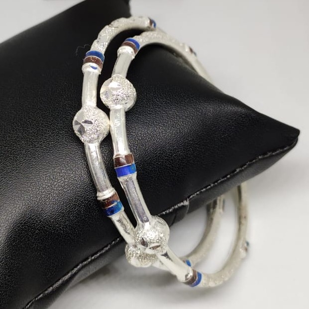 silver ladies antic bangles rh-bl673