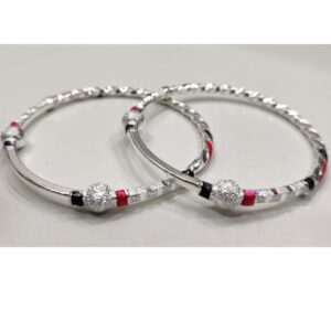 silver ladies bangles RH-LB664