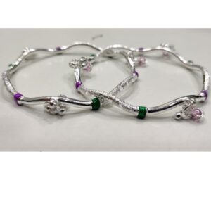 silver ladies  classis bangles RH-CB660