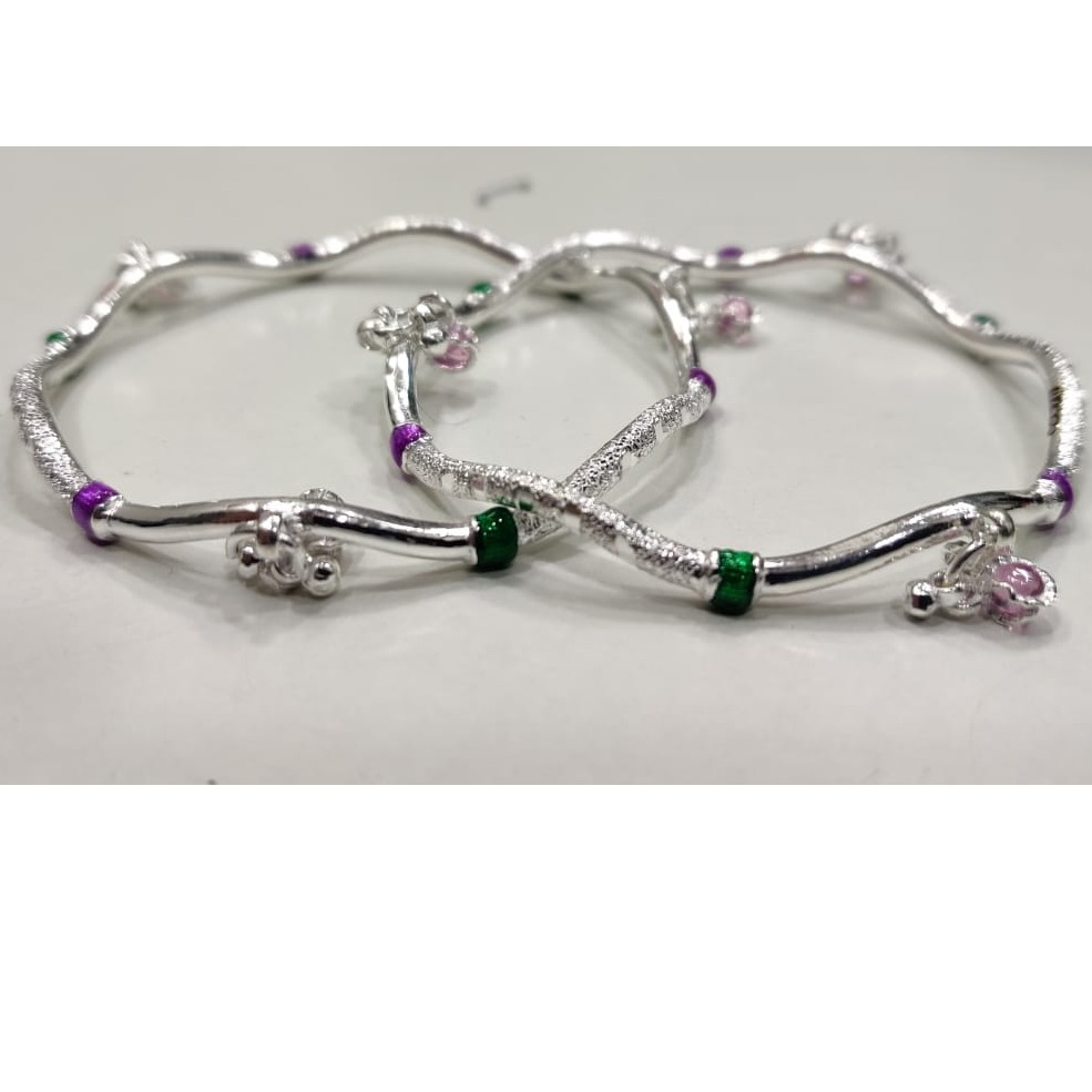 silver ladies  classis bangles RH-CB660