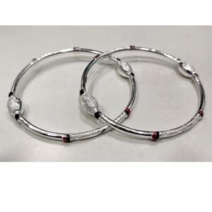 silver ladies bangles RH-LB656