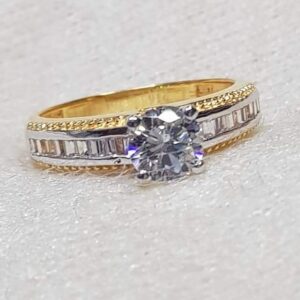 22 carat gold ladies fancy diamond ring RH-GR341