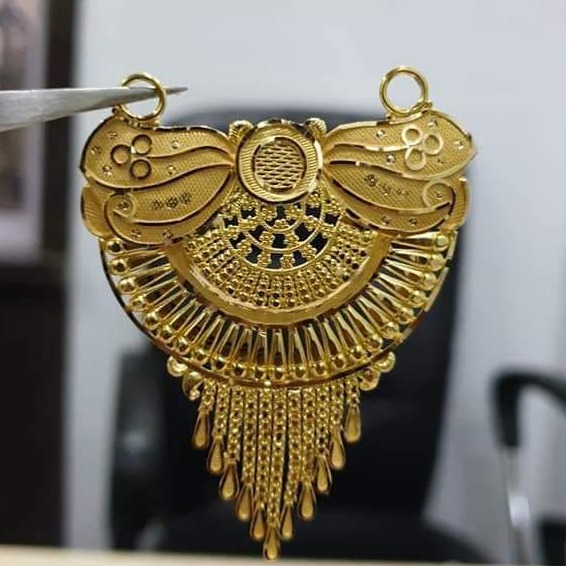 GOLD 22K/916 ladies mangalsutra pendal  RH-MS327