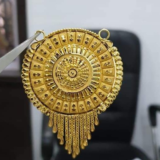 22 carat gold ladies mangalsutra pendal  RH-MS325
