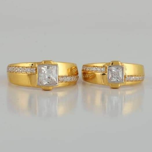 22 Carat gold MAN WOMEN COUPLE  RING RH-CR164