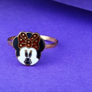 916 gold kids micky mouse rings RH-kR055