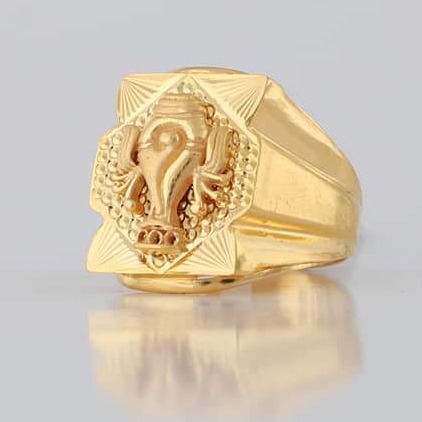 22 Carat gold GENTS FENCY RING RH_GR114