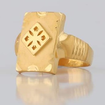 22 Carat gold GENTS FENCY RING RH-GR113
