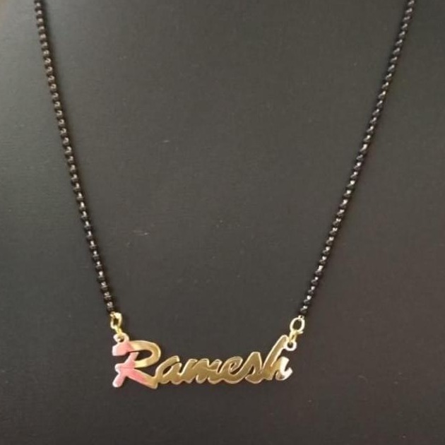916 Gold Name Mangalsutra RH-MS13