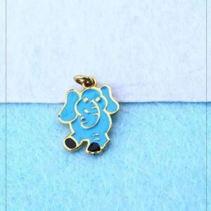 22Kt Gold Elephant Kids Pendal RH-GP58
