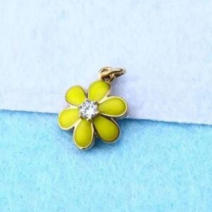 22kt gold flower pendal RH-GP22