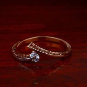 18Kt Rose Gold Ladies Premium Ring RH-LR90
