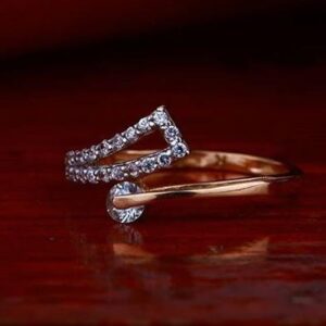 18Kt Rose Gold Ladies Premium Ring RH-LR88