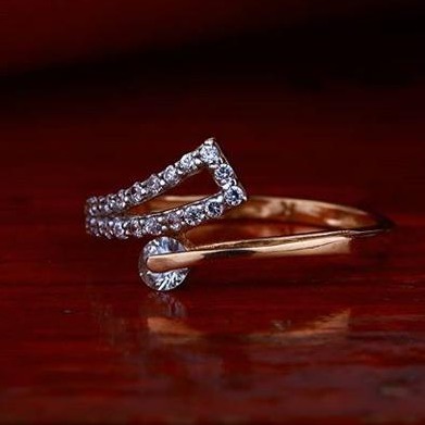 18Kt Rose Gold Ladies Premium Ring RH-LR88