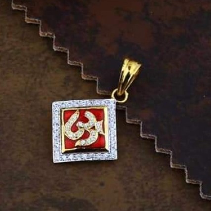 916 gold Cz Om pendants RH_pendants64