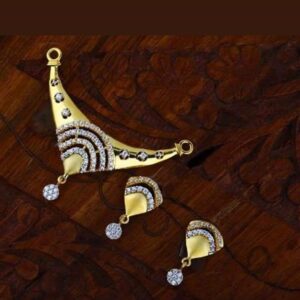 22kt gold mangalsutar pendalset rh_mspset51