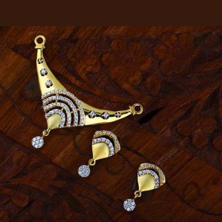 22kt gold mangalsutar pendalset rh_mspset51
