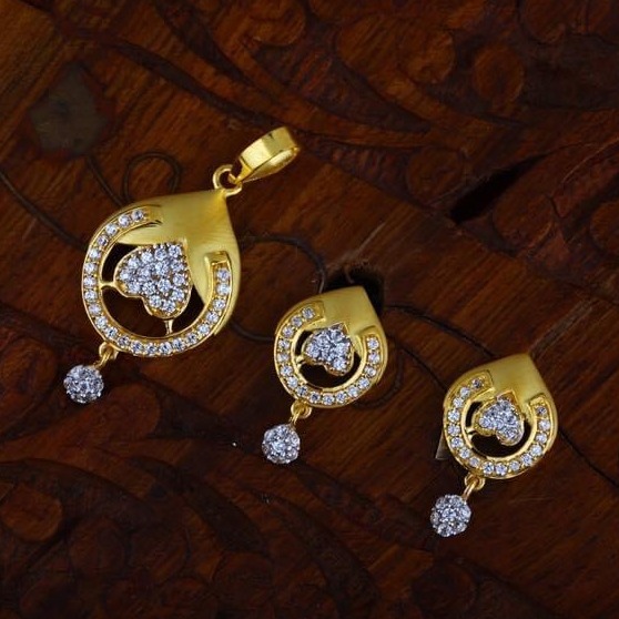 916 gold CZ Chain Pset RH-PSET87