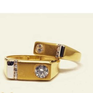 916 Gold Couple Ring RH-CP013