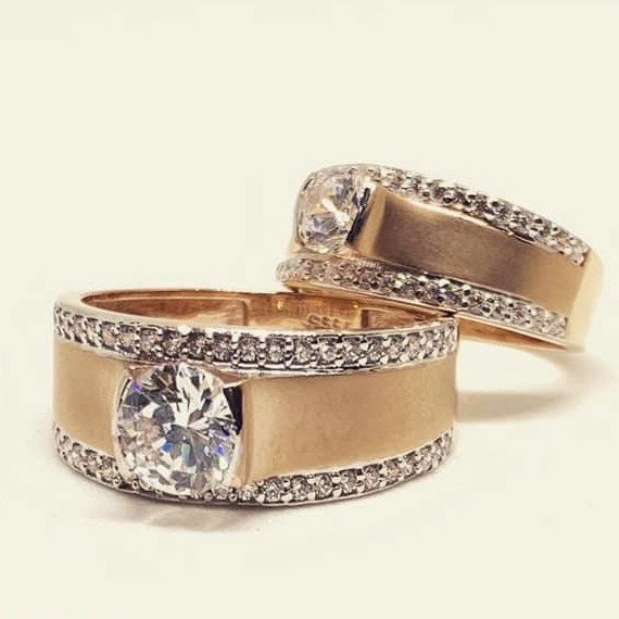 18kt Rose Gold Couple Ring RH-cPR 010