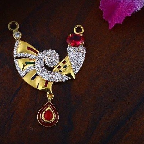 22Kt Gold Rajasthani Marvadi Desgin Mangalsutra Pendal RH-MSP02