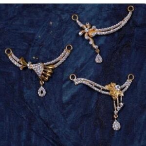 916 Gold Diamond MangalSutra Pendal RH-MSP01