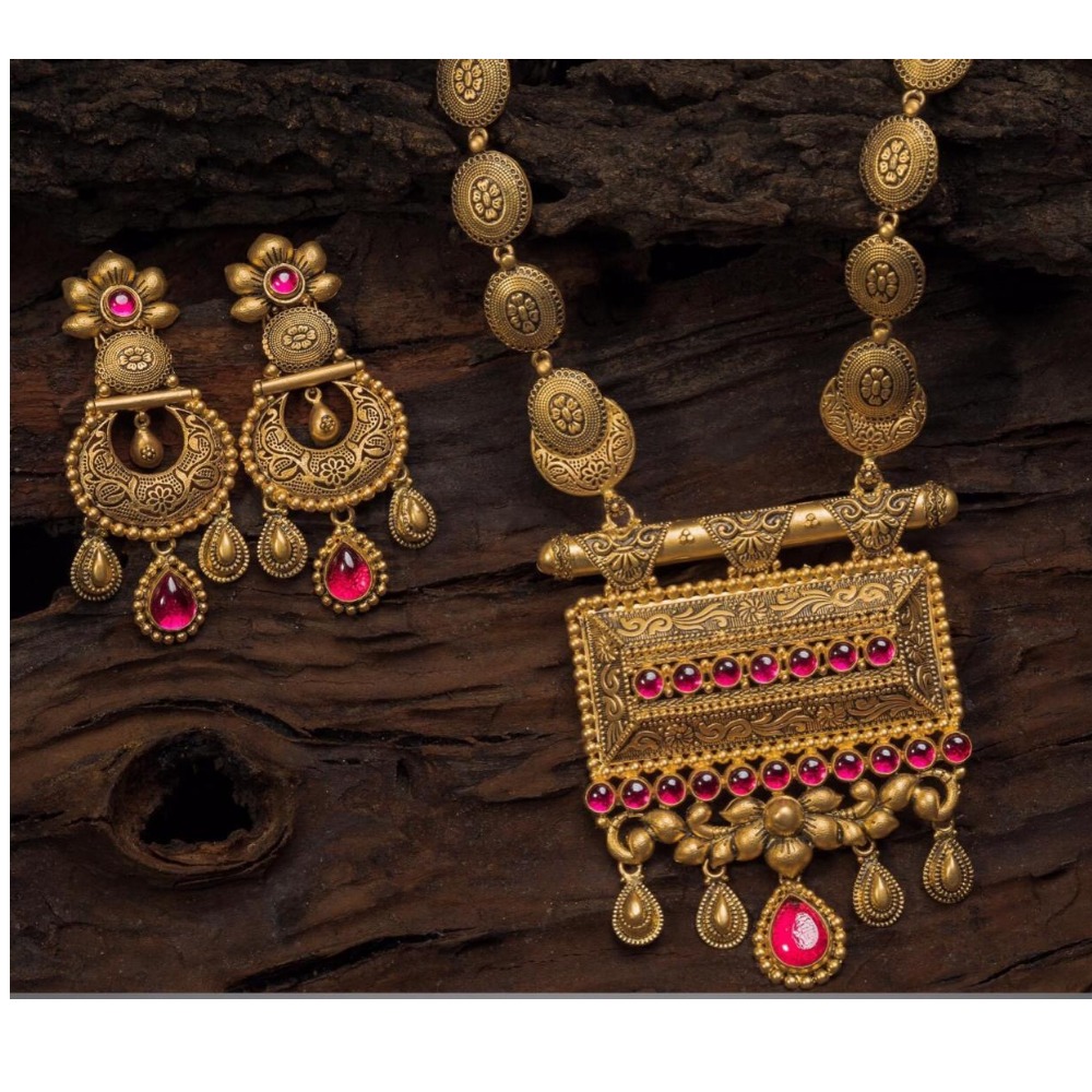 916 Gold Hm bridal Jadter Set RH-BS02