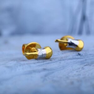 916 Gold Gitar Desgin Bacha EarRing RH-GE05