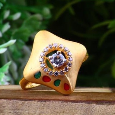 22KT Gold Ladies Ring RH-LR0011